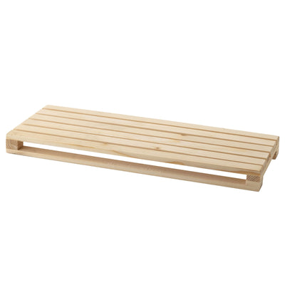 Vassoio Pallet in Legno di Abete 40x15 cm H 3,5