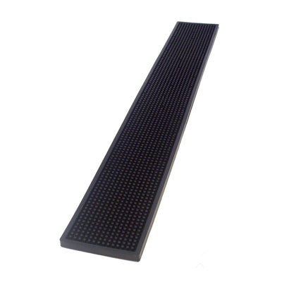 Tappetino Bar Mat in Gomma Nero 70x10 cm