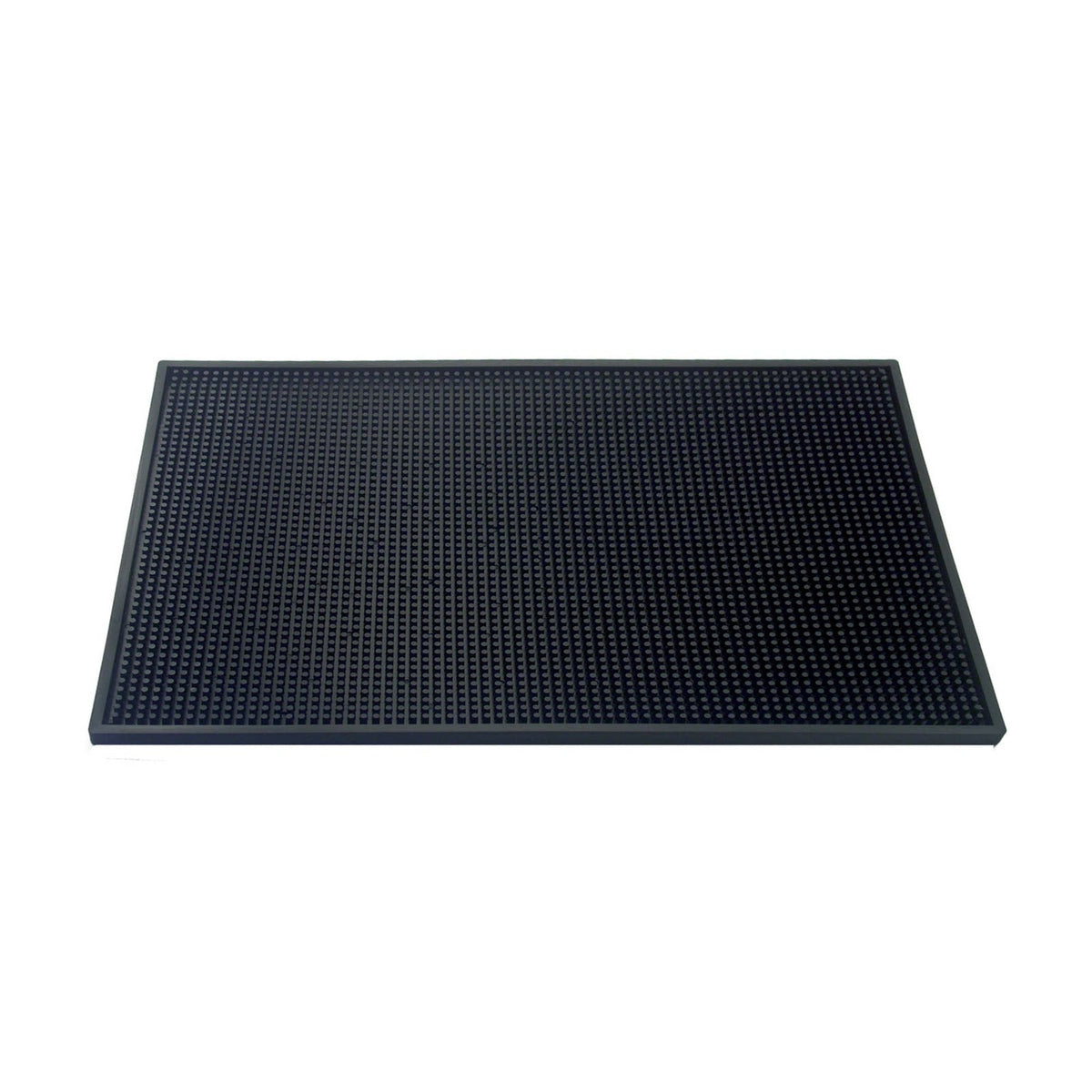 Tappetino Bar Mat in Gomma Nero 45x30 cm