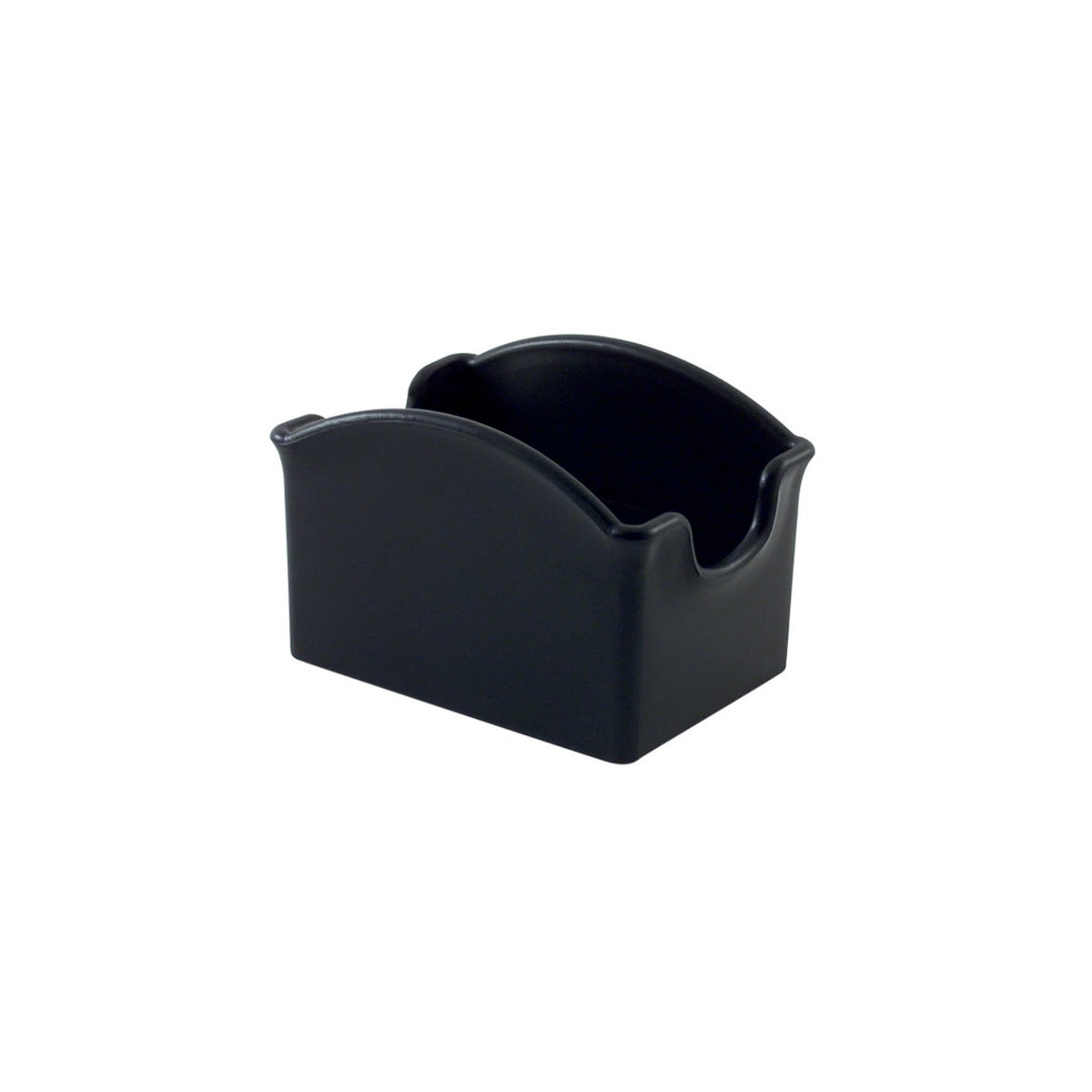 Portabustine in ABS Nero 8,5x6 cm H 6 cm