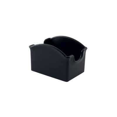 Portabustine in ABS Nero 8,5x6 cm H 6 cm