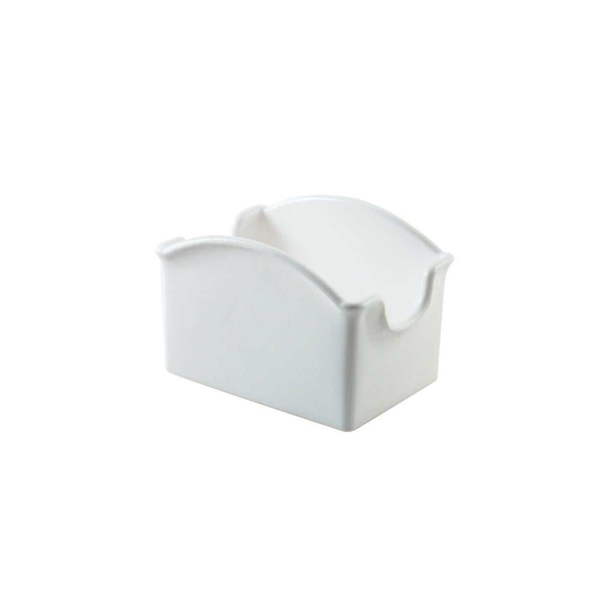 Portabustine in ABS Bianco 8,5x6 cm H 6 cm