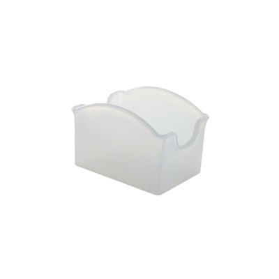 Portabustine in ABS Trasparente 8,5x6 cm H 6 cm