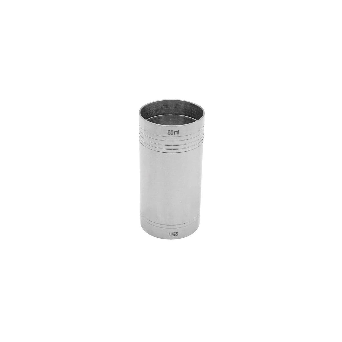 Misurino Cocktail Cilindrico Inox 5, 4, 2,5, 2 e 1 cl