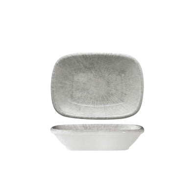 Gural Arnim Coppetta Rettangolare New Bone China 12,5x9 cm 12 Pezzi