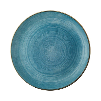 Churchill Stonecast Raw Azzurro Piatto Frutta 21,7 cm 12 Pezzi