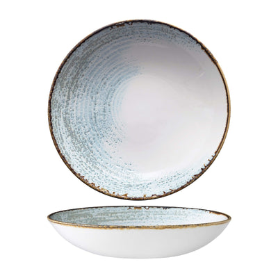 Churchill Studio Prints Homespun Accents Aquamarine Piatto Fondo 24,8 cm 12 Pezzi