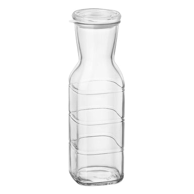 Bormioli Rocco Frigoverre Future Caraffa con Tappo Ermetico 1 L 6 Pezzi