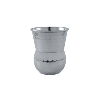 Bicchiere Mug Arabico Martellato in Acciaio Inox 40 cl