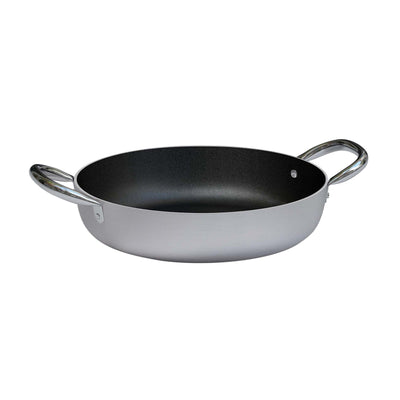 Ballarini Serie 6700 Tegame Antiaderente 2 Manici in Alluminio per Induzione Ø 24 cm H 6 cm