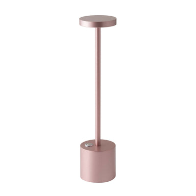 Polly Lampada LED da Tavolo Touch Ricaricabile Oro Rosa Luce Regolabile Ø 8 cm H 35