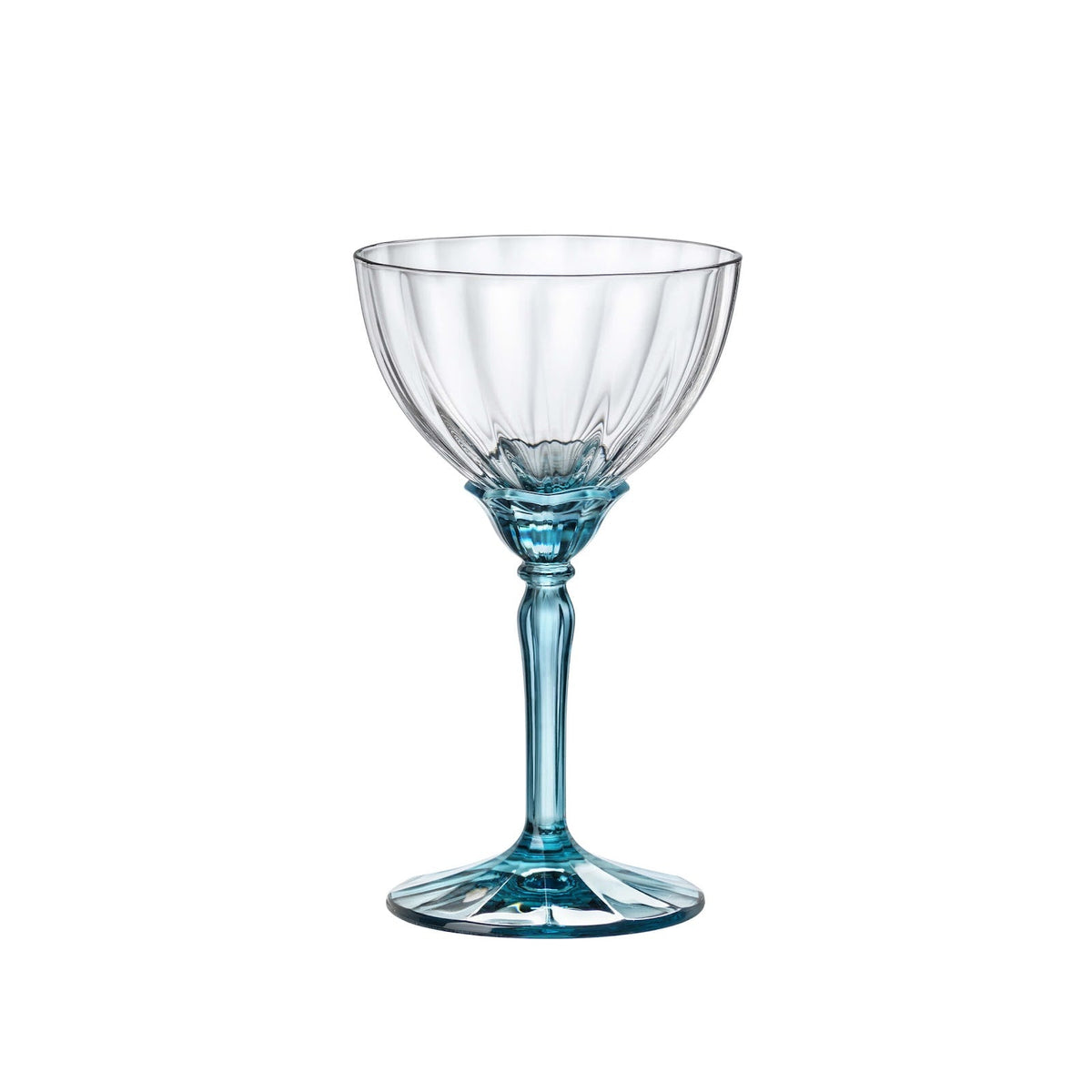 Bormioli Rocco Florian Light Blue Coppa Champagne 24 cl 6 Pezzi