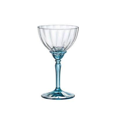Bormioli Rocco Florian Light Blue Coppa Champagne 24 cl 6 Pezzi