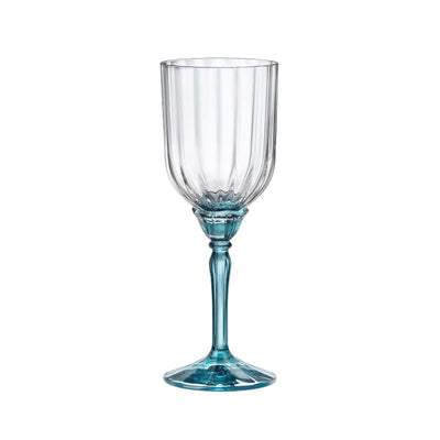 Bormioli Rocco Florian Light Blue Calice Cocktail 24,5 cl 6 Pezzi
