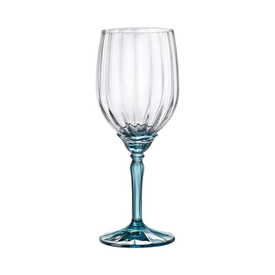 Bormioli Rocco Florian Light Blue Calice Vino Bianco 38 cl 6 Pezzi