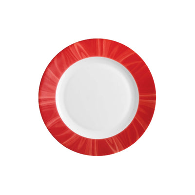 Careware Natura Piatto Frutta Rosso 19,5 cm 6 Pezzi