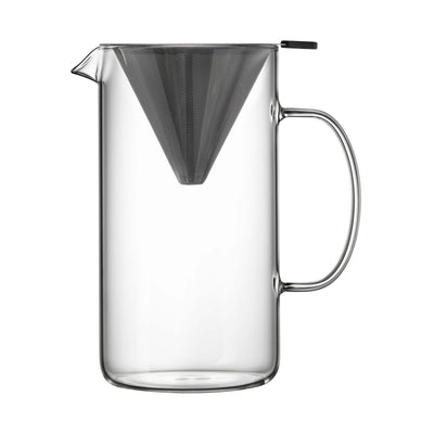 Sublime Thermic Glass Caffettiera con Filtro Inox in Vetro Borosilicato 1,8 L