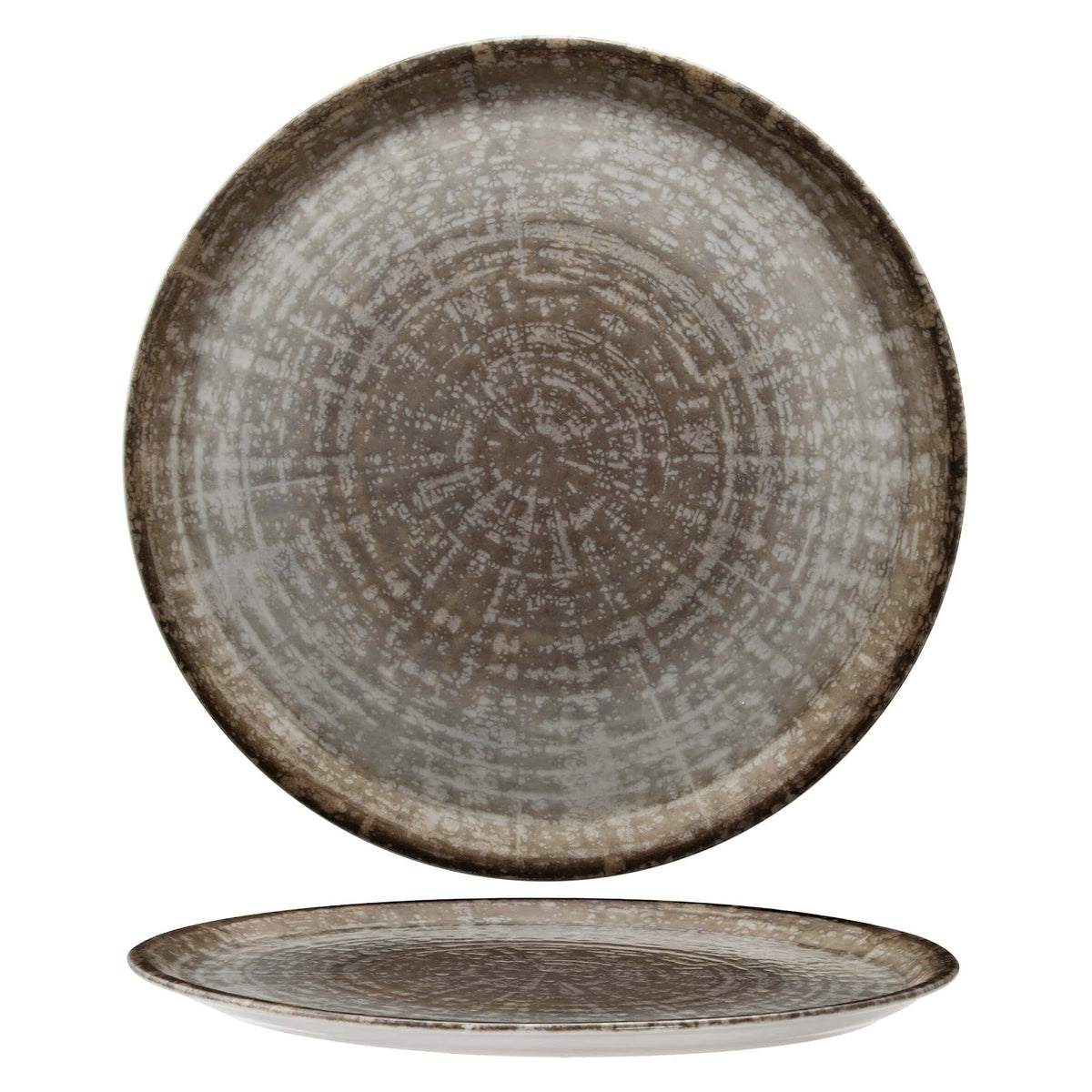 Saturnia Crete Piatto Pizza Porcellana Ø 33 cm 6 Pezzi