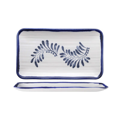 Dudson Harvest Mediterranean Vassoio Rettangolare in Ceramica 27x16 cm 12 Pezzi