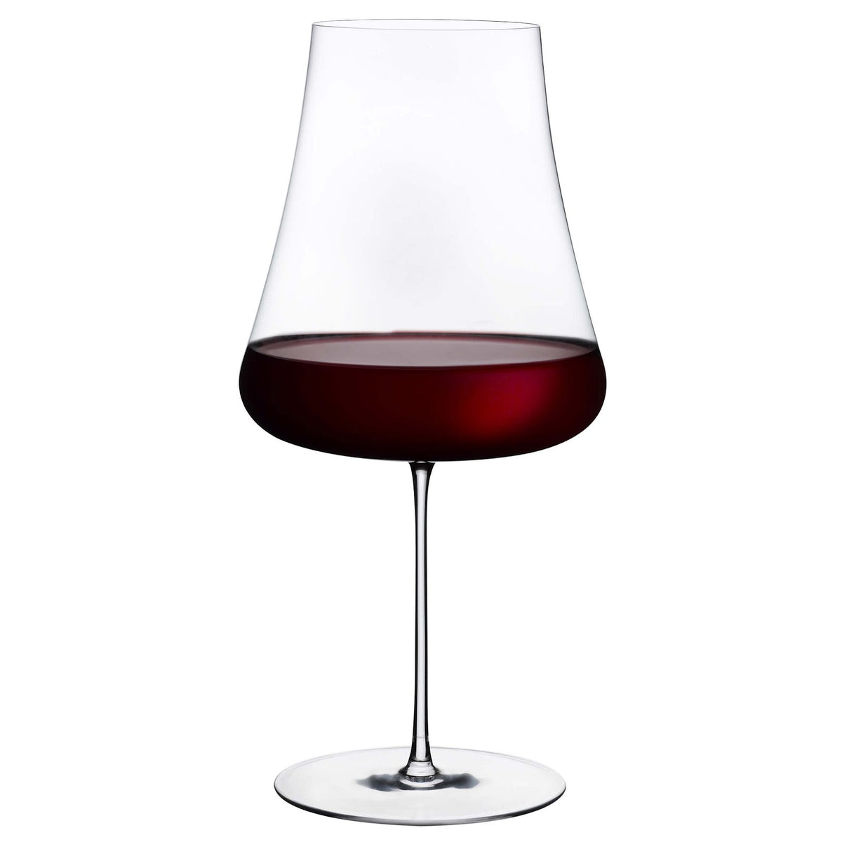 Nude Stem Zero Volcano Calice Vino Rosso Vetro Cristallino 1 Litro 2 Pezzi