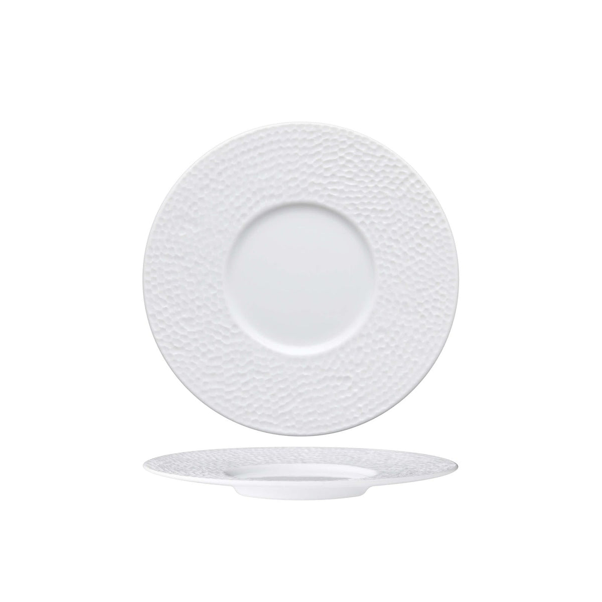 Martello Piatto Pane e Dessert in Porcellana Bianca 17 cm 6 Pezzi