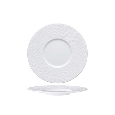 Martello Piatto Pane e Dessert in Porcellana Bianca 17 cm 6 Pezzi