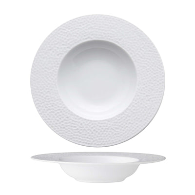 Martello Piatto Pasta in Porcellana Bianca 27 cm 6 Pezzi