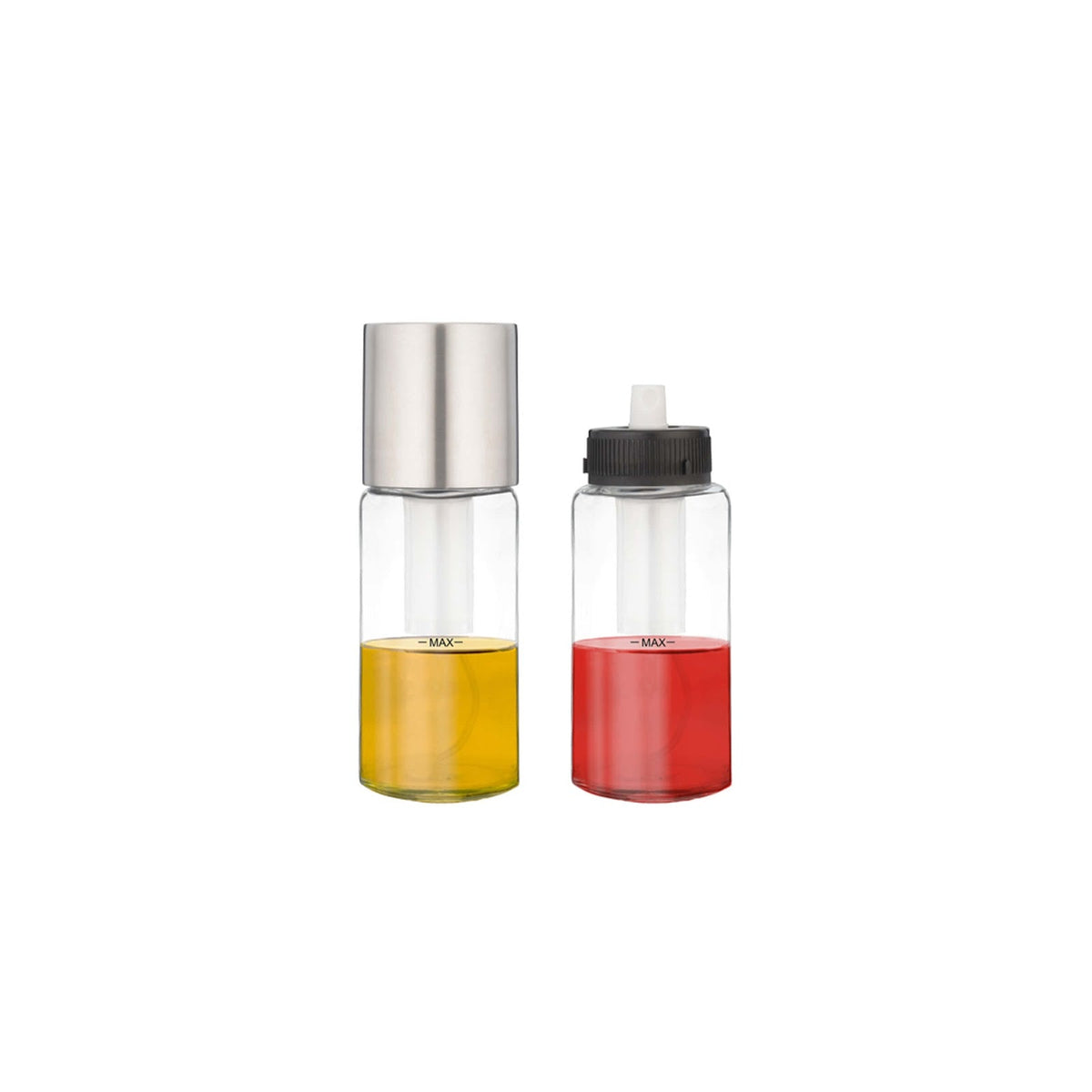Oliera Spray in Vetro con Tappo Inox 7 cl