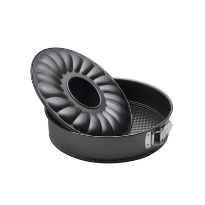 Tortiera Apribile Antiaderente 2 Fondi Ø 18 cm H 6,5 cm