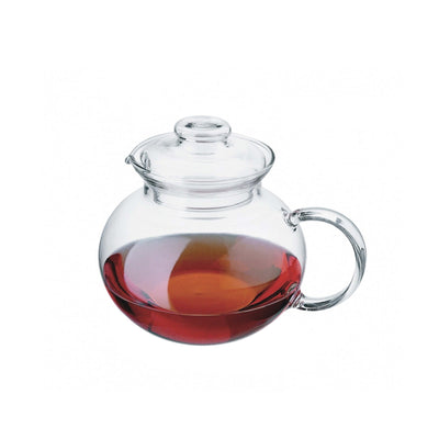 Teiera in Vetro Borosilicato con Coperchio 1 Litro