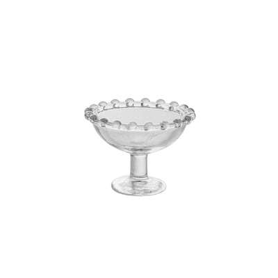 Marble Coppetta con Piede in Vetro Ø 8 cm H 6,8 cm 6 Pezzi