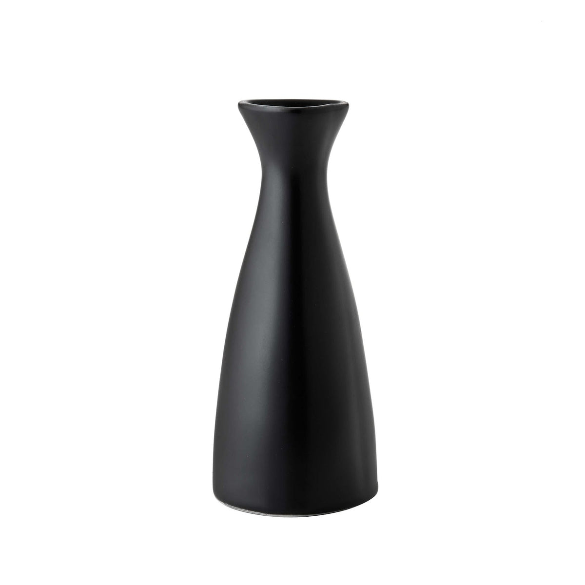 Fuji Nero Bottiglia Sakè New Bone China 7 cm H16,8 6 Pezzi