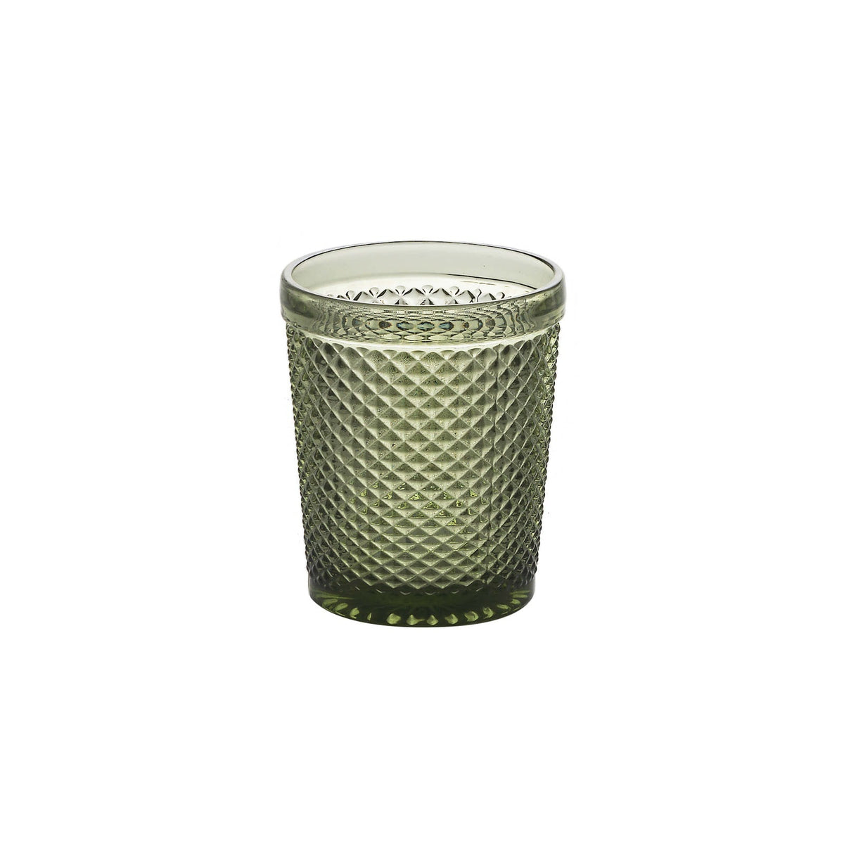 Diamante Bicchiere Acqua Verde 30,8 cl 6 Pezzi