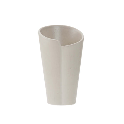 Streat Cono per Fritti in Stoneware Beige Ø 10 cm H 15 cm 2 Pezzi