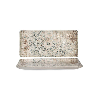 Fade Vassoio Rettangolare Premium Fine China 23x17 cm 12 Pezzi