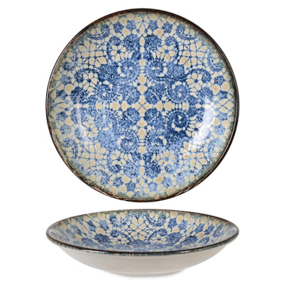 Bluet Piatto Fondo in Porcellana Fine China 28 cm 6 Pezzi