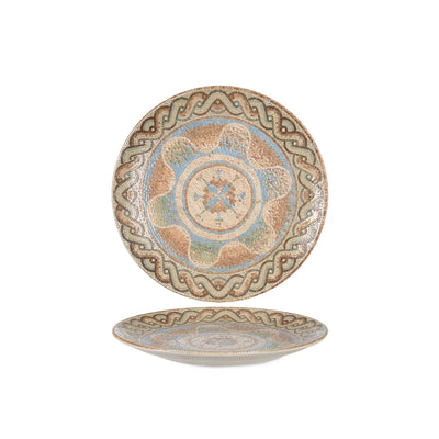 Celest Piatto Pane in Fine China 17 cm 12 Pezzi