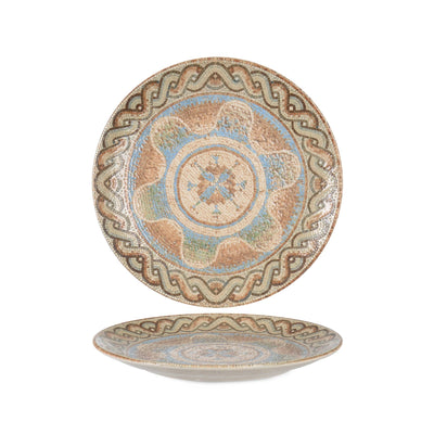 Celest Piatto Frutta in Fine China 21 cm 12 Pezzi