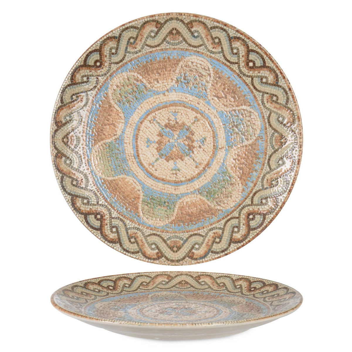 Celest Piatto Piano in Fine China 30 cm 6 Pezzi