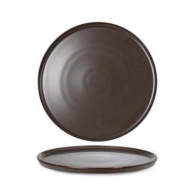 Reactive Brown Piatto Piano Impilabile 24 cm 6 Pezzi