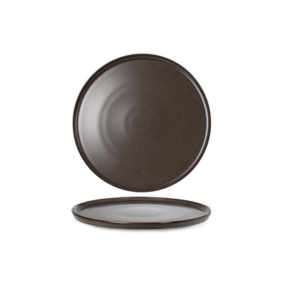 Reactive Brown Piatto Piano Impilabile 17 cm 6 Pezzi