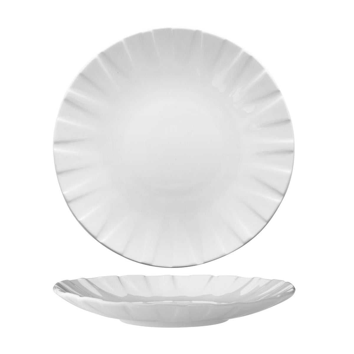 Churchill Alchemy Abstract Feature Piatto Piano in Fine China 27,2 cm 6 Pezzi