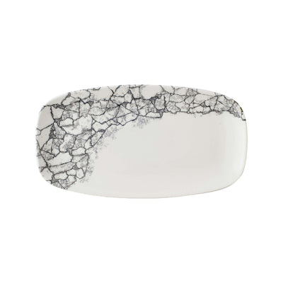 Churchill Studio Prints Kintsugi Accents Quartz Black Vassoio Rettangolare 35,5x18,9 cm 6 Pezzi