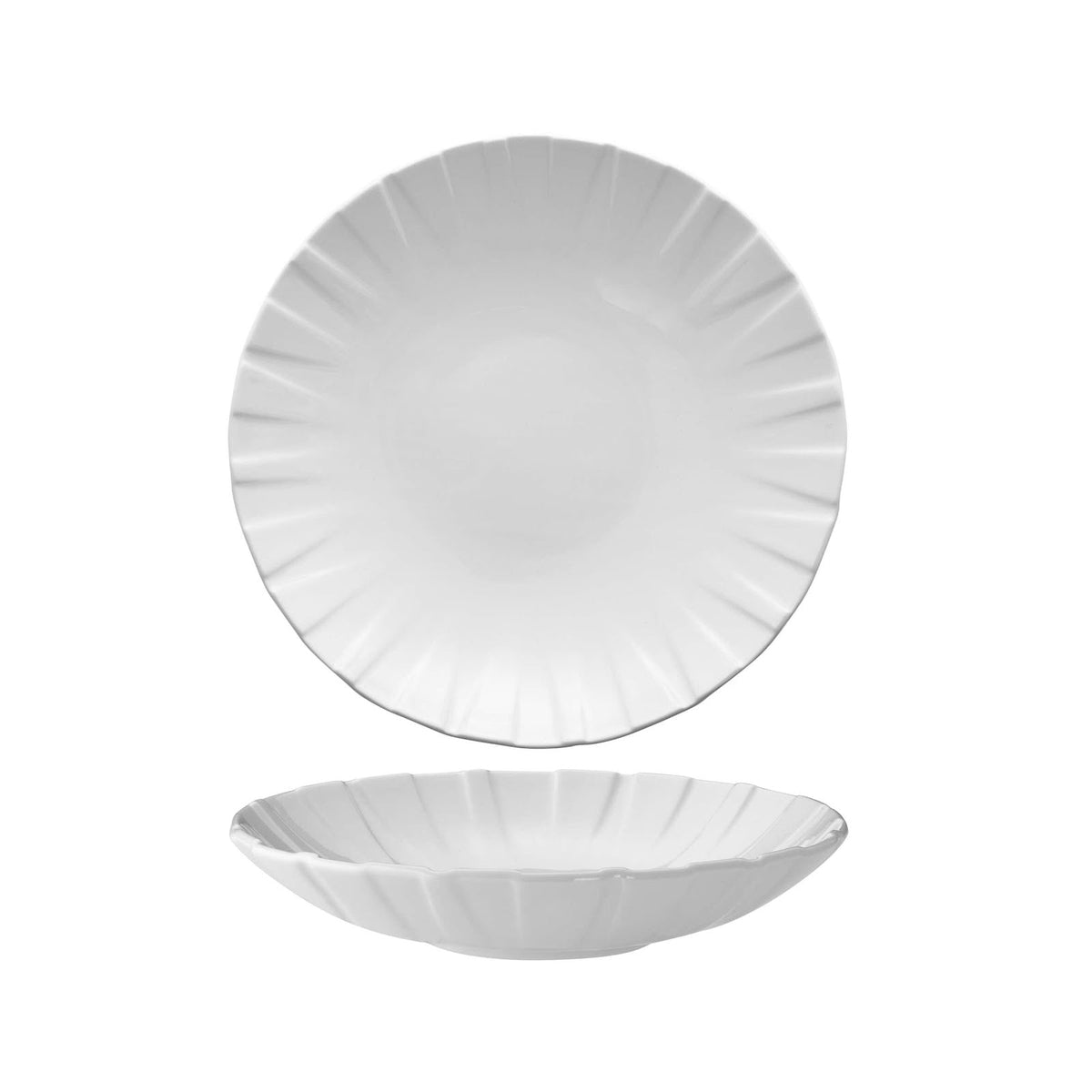 Churchill Alchemy Abstract Feature Piatto Fondo in Fine China Ø 21 cm 6 Pezzi
