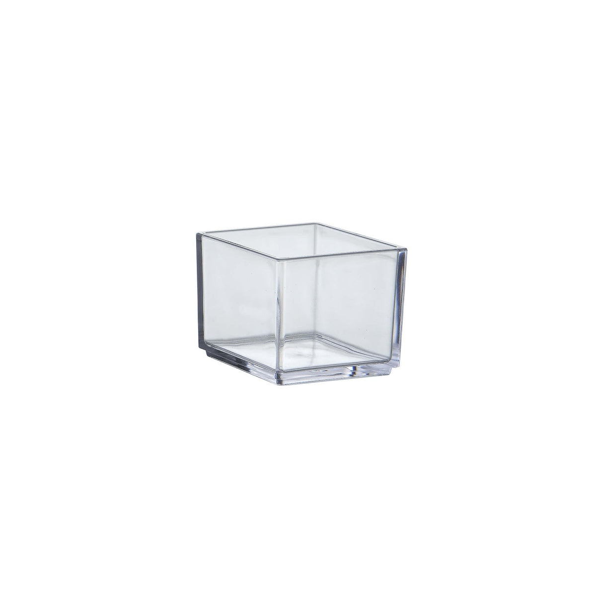 Finger Food Coppetta Quadrata 6,5 cl cm 4,9 H 4,1 Confezione 6 Pezzi