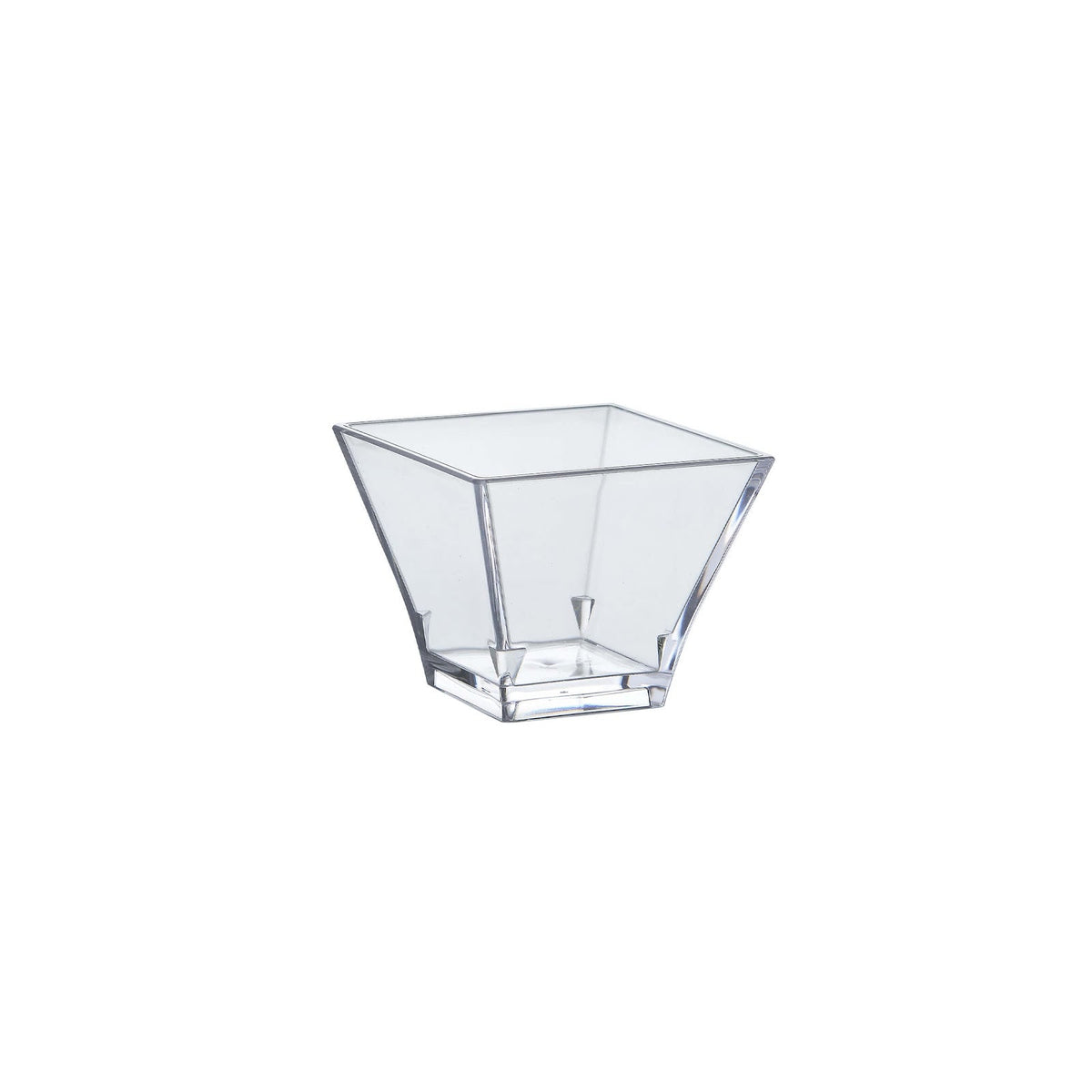 Finger Food Coppetta Quadrata 8,8 cl cm 6,2 H 5,2 Confezione 6 Pezzi