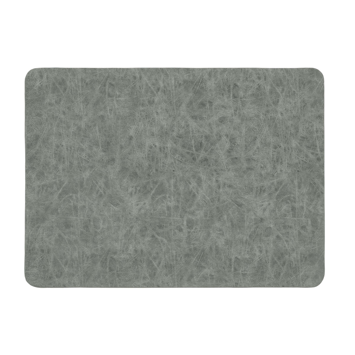 Truman Tovaglietta Rettangolare Ecopelle Grafite 45x33 cm 6 Pezzi