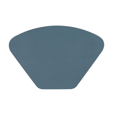 Togo Tovaglietta Trapezoidale Ecopelle Blu 48x32 cm 12 Pezzi