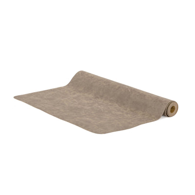 Truman Runner da Tavola Ecopelle Tortora 145x45 cm