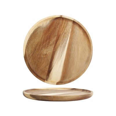 Piatto Tondo in Legno di Acacia Ø 24 cm